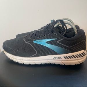 Brooks Ariel 20 Black Running Shoes 1203151B064 Sneakers Women's US Size 10.5 B